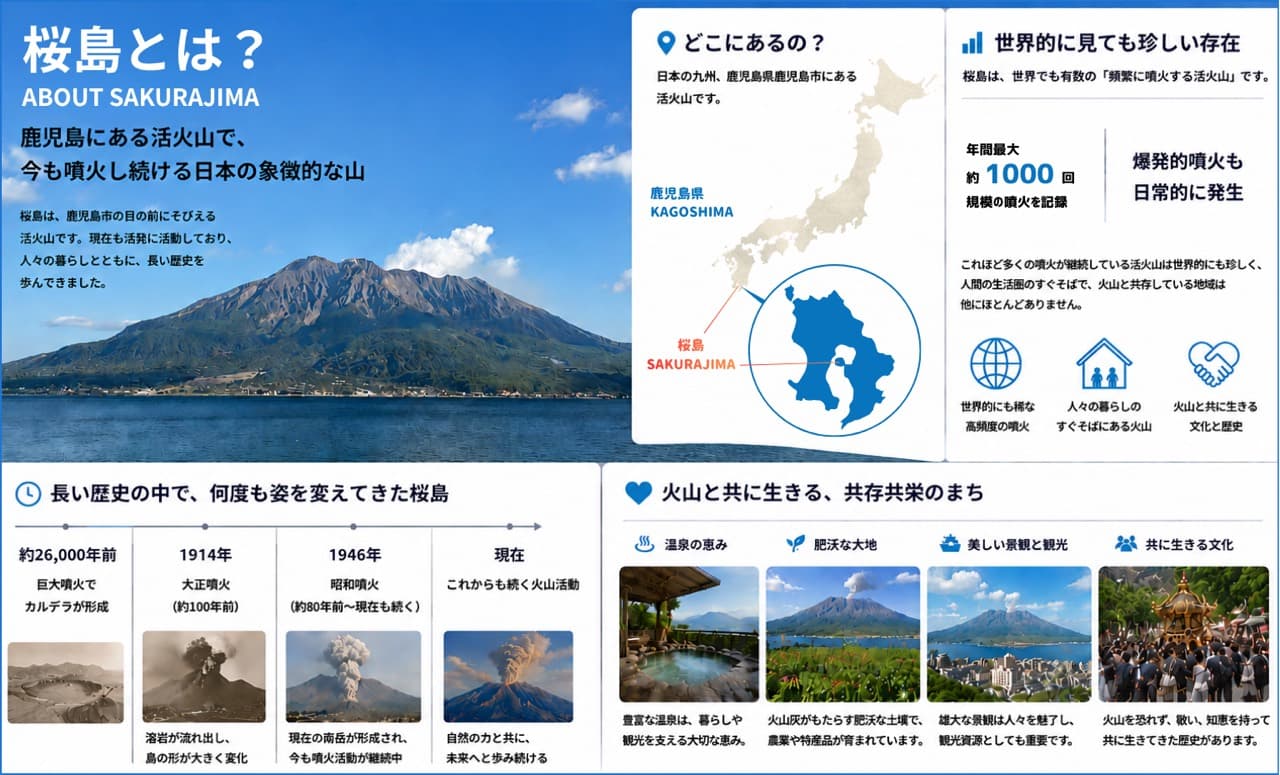 桜島とは? ABOUT SAKURAJIMA